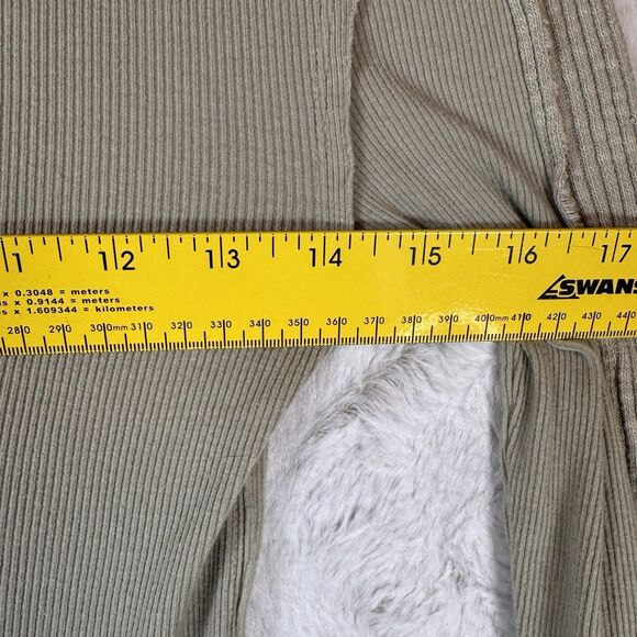 We The Free People Top Women XS Beige Knit Tunic Cotton Blend‎ Stretch - Picture 6 of 9